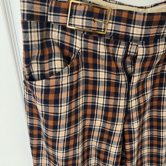 Christian Dior Vintage Plaid Trousers Size L - Picture 5 of 7
